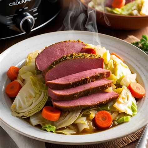 Corned Beef And Cabbage In A Crock Pot