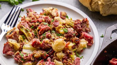 Corned Beef And Cabbage Leftover Hash