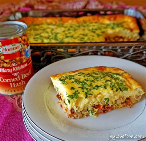 Corned Beef Hash And Egg Bake