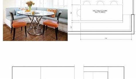 Corner Banquette Dimensions Bench Plans Kitchen Booths, Kitchen Benches, Dining Room