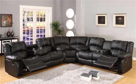 New Corner Sectional Leather Sofa With Headrest Best References