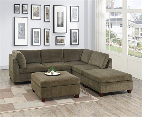 Favorite Corner Sectional Sofa With Ottoman New Ideas