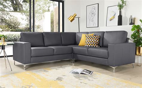 27 References Corner Sofa Grey Leather 2023