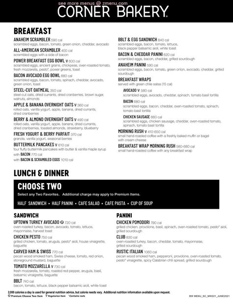 Corner Bakery In Riverside Ca