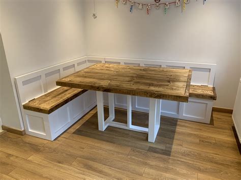 Corner Bench Seat Table