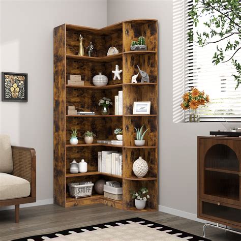 Corner Bookcase With Storage