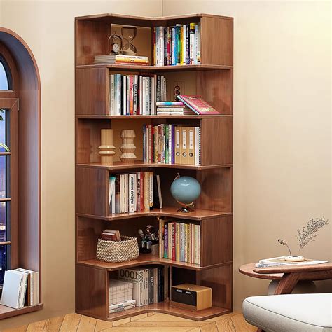 Corner Bookshelf With Storage