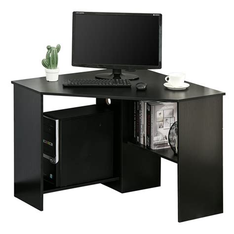 Corner Computer Desk Black