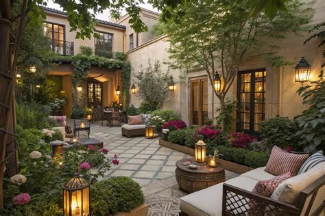 Corner Courtyard Ideas