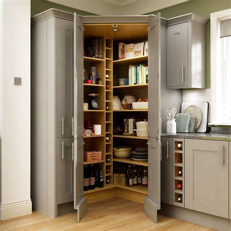 How To Build A Corner Kitchen Pantry kitchen