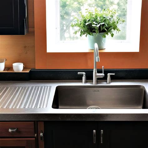 Corner Kitchen Sink With Drainboard