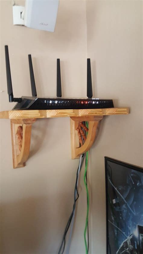 Corner Shelf For Router