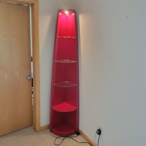 Corner Shelf Red