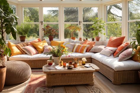 Corner Sofa In Small Conservatory