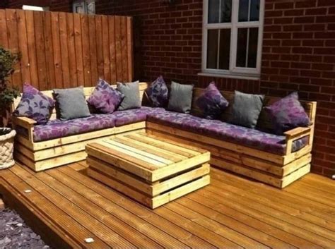 Corner Sofa Made Out Of Pallets