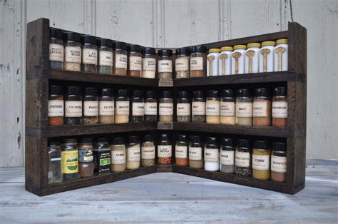 Corner Spice Rack Ideas