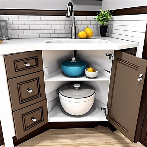 Corner Under Sink Cabinet