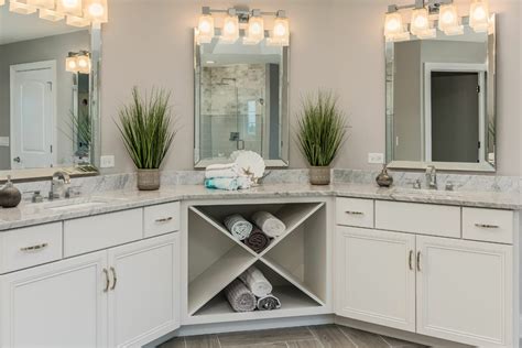 Corner Vanity No Mirror