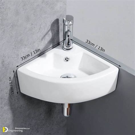 Corner Wash Basin Shape
