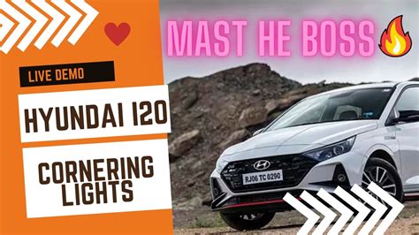 Cornering Lights I20