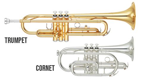 cornet instrument vs trumpet