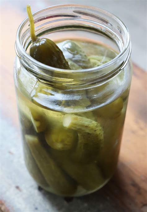 Cornichons Pickle Jar
