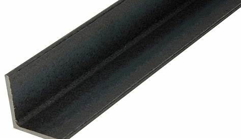 Cornière aluminium brossé noir 15 x 15 mm, 2,5 m Castorama