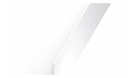 Cornière PVC 100 x 150 x 2.5 mm blanc 1 colis = 5x6ml
