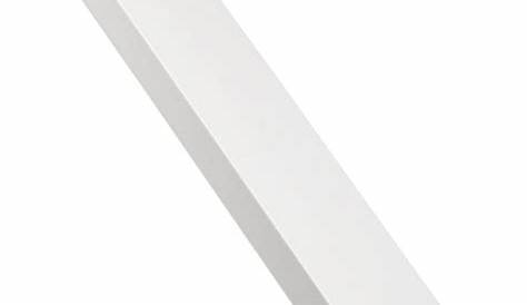 Cornière PVC 100 x 150 x 2.5 mm blanc 1 colis = 5x6ml