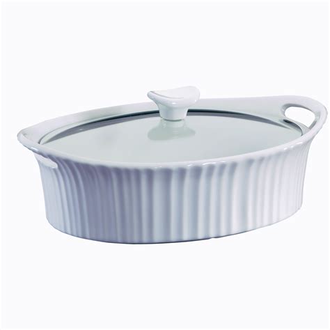 corningware 2 5 quart ceramic casserole