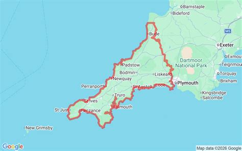 Cornwall County Map Giclée Art Print Cornwall Art Prints