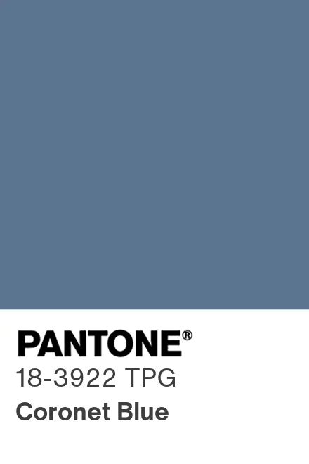 Coronet Blue Pantone