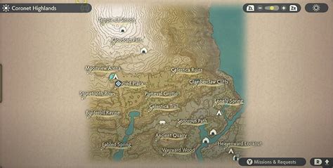 Coronet Highlands Map Arceus