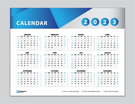 Corporate Calendar 2023