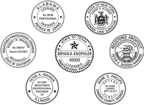corporate stamp and seal