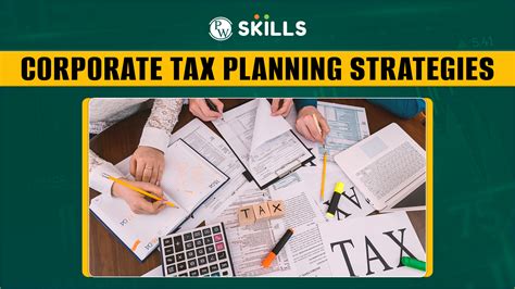 About Corporate Tax Planning Notes Ideas
