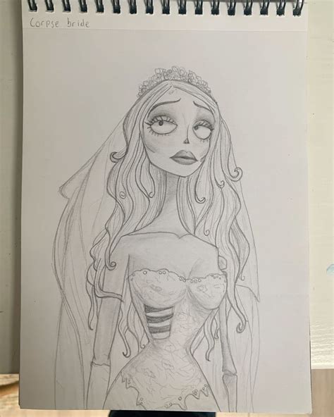 corpse bride emily sketch
