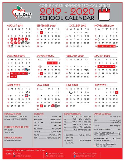 Corpus Christi Isd 2024 To 2025 Calendar