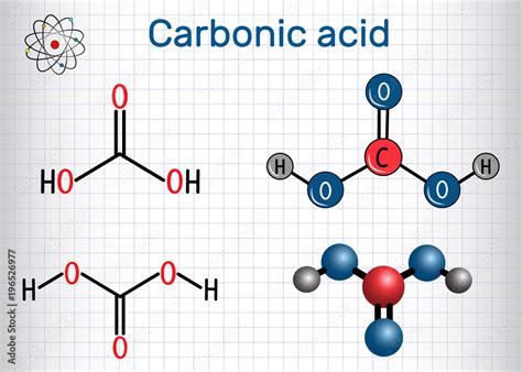 correct formula for carbonic acid