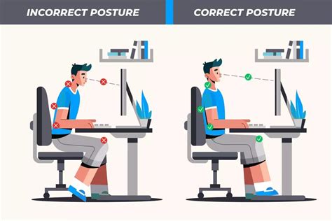 Correct Office Desk Setup