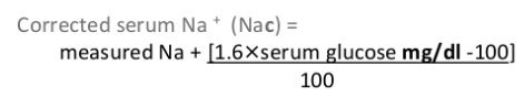 Corrected Na Formula