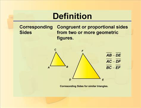 Corresponding Definition In Geometry