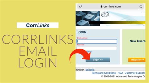 corrlinks federal prison email sign in
