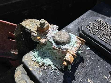 Corroded Battery Terminals