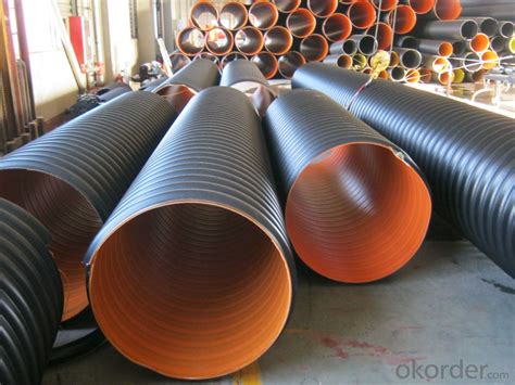 corrugated polyethylene pipe sizes