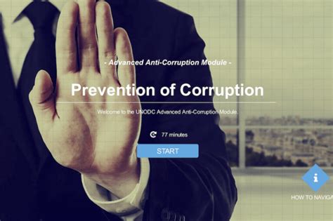 corruption course