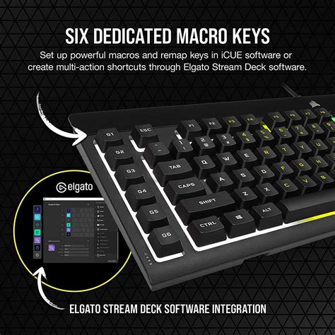 Corsair Keyboard With Macro Keys