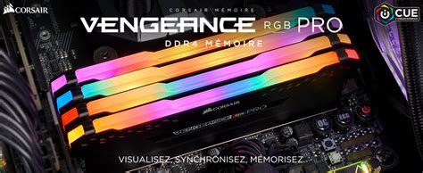 Corsair Vengeance RGB RT 32 Go (4 x 8 Go) DDR4 3200 MHz CL16 Mémoire PC LDLC Muséericorde