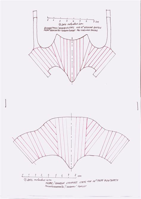 Corset Doll Patterns Printable
