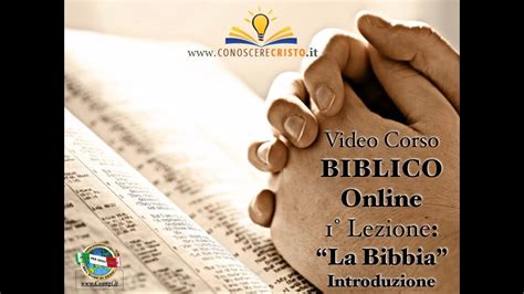 corso biblico online gratis